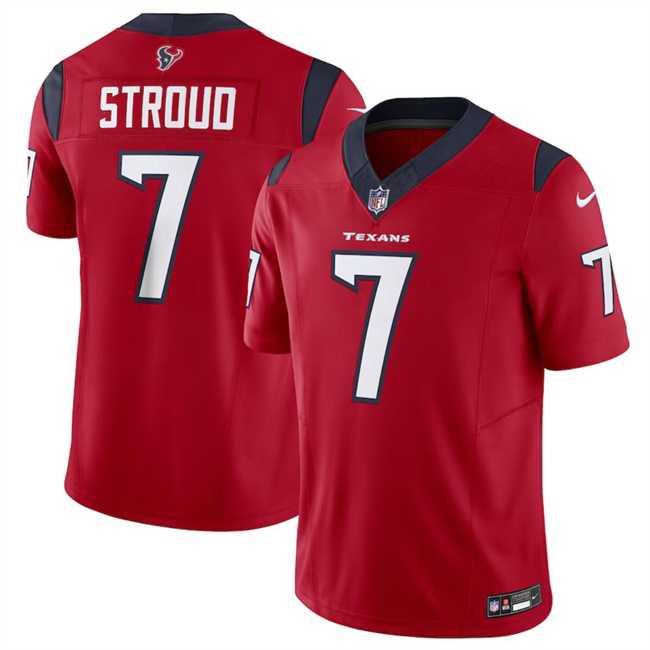 Men & Women & Youth Houston Texans #7 C.J. Stroud Red 2023 F.U.S.E Vapor Untouchable Jersey->houston texans->NFL Jersey